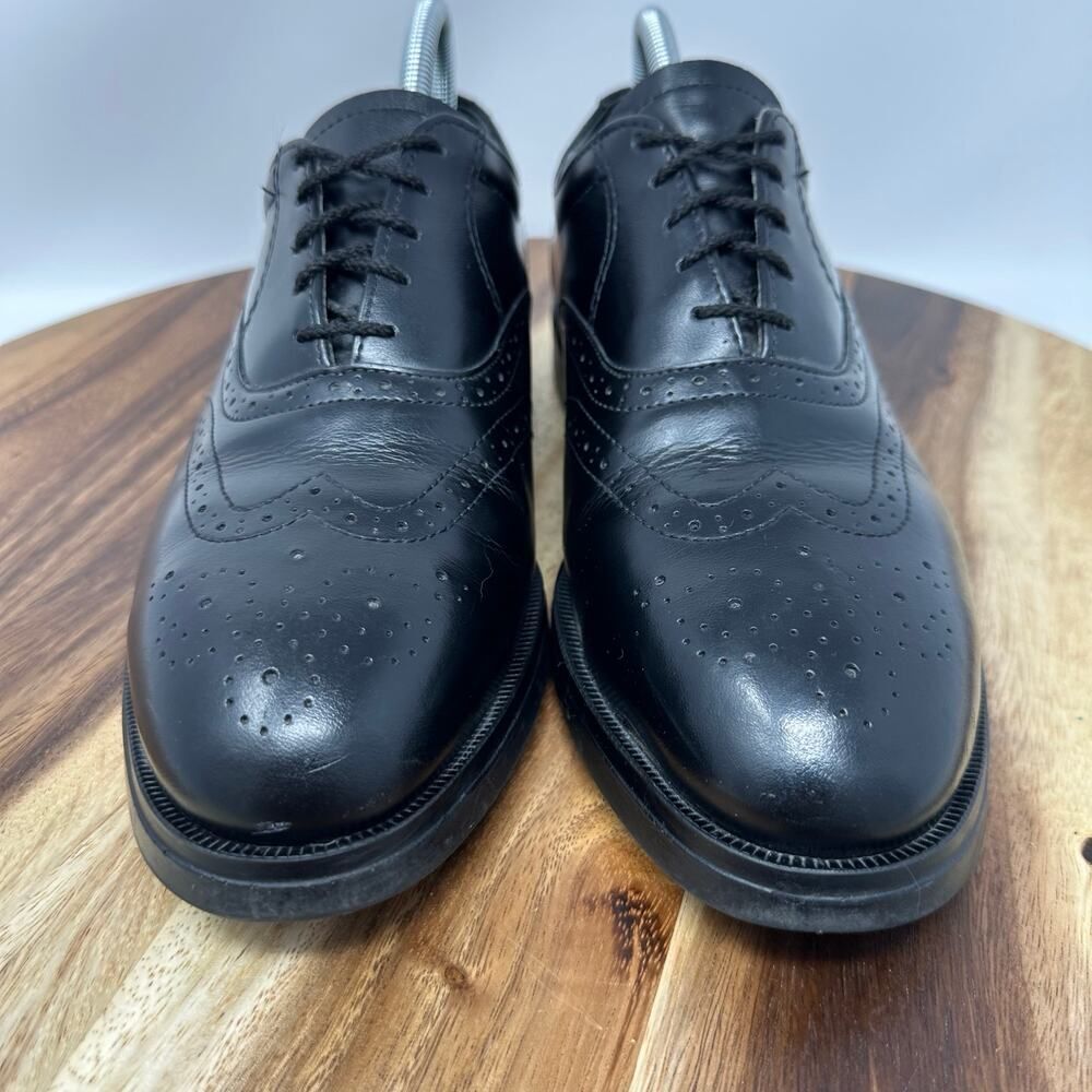 Red Wing Men’s Size 8.5 D 8701 Black Leather Oxford Steel Toe Dress Shoes - Picture 8 of 8
